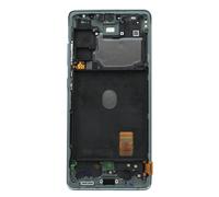 Bloc Complet pour Samsung S20 FE Écran LCD + Vitre Tactile et Châssis Relife Vert pâle