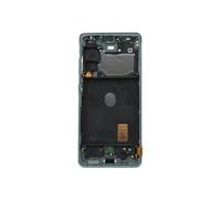 Bloc Complet pour Samsung S20 FE Ecran LCD plus Vitre Tactile et Châssis Vert Pâle