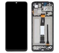 Bloc Complet pour Xiaomi Redmi 12C LCD + Vitre Tactile et Châssis Compatible Noir
