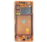 Bloc Complet Samsung Galaxy S20 FE 4G Écran LCD Vitre Tactile Original Orange