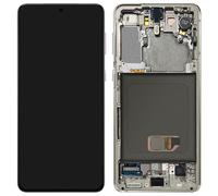 Bloc Complet Samsung Galaxy S21 Écran LCD Vitre Tactile Original Samsung blanc