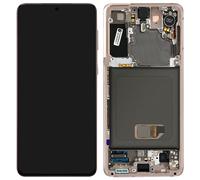 Bloc Complet Samsung Galaxy S21 Écran LCD Vitre Tactile Original Samsung rose