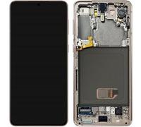 Bloc Complet Samsung Galaxy S21 Écran LCD Vitre Tactile Original Samsung violet