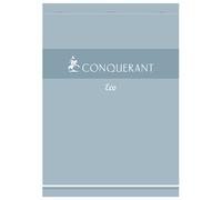 Bloc Conquerant 7 direction eco agrafe 210x297 100p 60g q5/5 gris