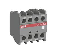 Bloc contacteur auxiliaire CA5X-40U 4 contacts auxiliaires NO, jusqu'à 3600 cycles par heure, coloris gris, 3,25 x 4,3 x 4,7 centimètres (référence : 1SBN019040R1340)