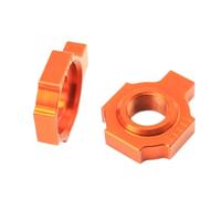 Bloc coulissant de régulateur de chaîne, Convient pour EXC EXCF XC XCW 125 200 250 300 350 450 500 525 SX(Orange)