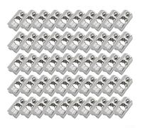Bloc coulissant en aluminium avec la boule de ressort d'acier inoxydable, écrou de fil M8 pour les profils en aluminium 40 x 40 et 40 x 80 profils pour le pivotement dans les profils en aluminium