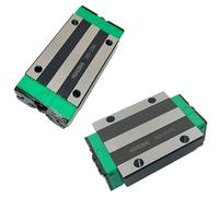 Bloc coulissant HGH20HA HGW20HC HGH25HA HGW25HC HGR20/HGR25 Guides linéaires Glissières à roulement (rails non inclus) - 4 pièces(HGH20HA)
