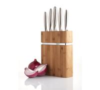 Bloc Couteau Forme 5 Pièces En Bamboo Uni