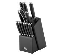 Bloc Couteaux 13 Pièces Graphite Noir