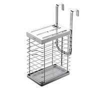 Bloc Couteaux Cuisine Vide, Creux Ventilation Porte-Couteau Tenture Murale Mesa En Acier Inoxydable Couteau Bloc Cuisine Durable et élégant