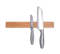 Bloc Couteaux Cuisine Vide, Le Mur Magnétique De Bande Couteau Monte Support En Bois Porte-couteau Pour Stockage Durable et élégant