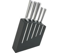 Bloc couteaux DUBOST Kimono Noir + 5 couteaux Inox