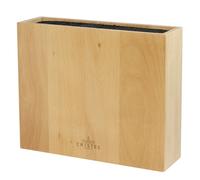 Bloc couteaux en bois de hêtre rectangulaire GM