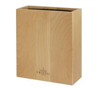 Bloc couteaux en bois de hêtre rectangulaire PM