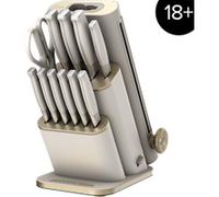 Ninja Bloc de couteaux StaySharp de 13 pièces avec aiguiseur amovible