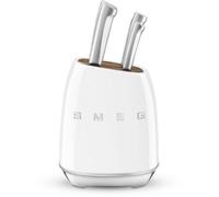 Bloc couteaux SMEG 6 couteaux multi-usage blanc