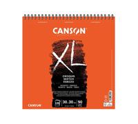 Bloc croquis à spirale - 30x30cm - 90g/m2 - 120 pages - XL croquis Canson