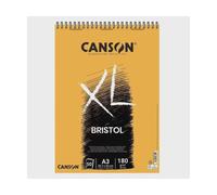 Bloc - Croquis - Dessin - A3 - 180g - 50 Feuilles - Spirale - Canson Xl Bristol