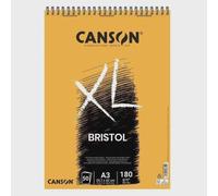 Bloc - Croquis - Dessin - A3 - 180g - 50 feuilles - Spirale - Canson XL Bristol