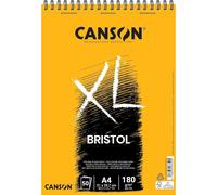 Bloc - Croquis - Dessin - A4 - 180g - 50 feuilles - Spirale - Canson XL Bristol