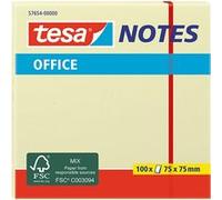 tesa Bloc-notes Office 100 feuilles 75 x 75 mm Taille L 57654-00000-05