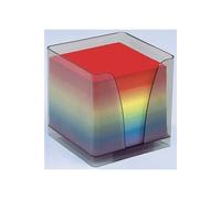 Generique Bloc Cube QuoVadis Plexiglas + Recharge Arc En Ciel