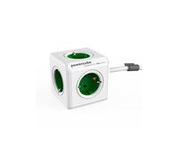 allocacoc Power Cube 1300GN/DEEXPC Chargeur extendeur pour Smartphone/Tablette USB 2.1 Vert/Blanc