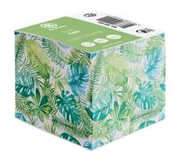 Bloc cube Tropical Bruneau dos encollé 90 x 90 mm - bloc de 600 feuilles - Blocs cubes - Bruneau