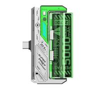 Bloc d ' Alimentation 5 000 mAh avec entrées de Type C, Sortie et Batteries interchangeables, adapté Smartphones et tablettes, Dispositif Facile à Transporter avec Batterie Amovible