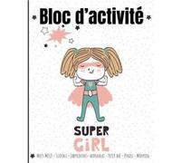 Bloc d'activité - Mots Mêlés, Sudoku, Labyrinthes, Mandalas, Petit Bac, Pendu, Morpion - 8/12 ans - 100 pages Format A4 NLFBP Editions (Auteur)