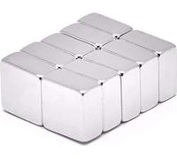 Bloc d'aimants néodyme extrêmement puissants, rectangulaires N50 N52 10x10x5mm 1Panneaux magnétiques en verre, tableau magnétique, tableau blanc, tableau noir, tableau d'affichage, réfrigérateur