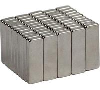 Bloc d'aimants néodyme extrêmement puissants, rectangulaires N50 N52 12x6x2mm 50 pièces Tableaux magnétiques en verre, tableau blanc, tableau noir, tableau d'affichage, réfrigérateur