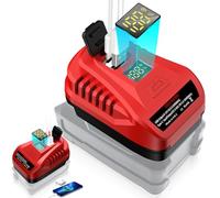 Bloc d'alimentation 100 W pour batterie Einhell 18 V avec ports USB et de | Chargeur pour téléphones portables et batteries Einhell Power X-change 18 V 4511396 4511437 4511437OVP PXBP-300 (sans