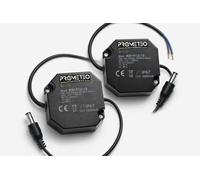 Bloc d'alimentation 12 V 1 A 12 W IP67, transformateur AC/DC étanche pour vidéosurveillance, lot de 2 pièces - LED et CCTV, installation encastrée 503, solution professionnelle pour installateurs