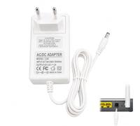 Bloc d'alimentation 12 V 3 A compatible avec le routeur Wi-Fi AVM Fritz!Box (blanc)