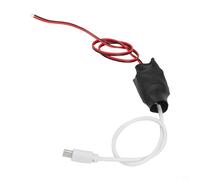 Bloc d'alimentation 220 V vers 5 V 1 A Transformateur pour caméra de surveillance sans fil Compact Alimentation DC Step-Down avec câble 30 cm Sûr résistant à la chaleur Plastique blanc pour appareils