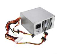 Bloc d'alimentation 300 W L300PM-00 pour Dell pour Optiplex 3847 7010 9010 Vostro 260MT 660MT Studio 540 Remplacement PS-6301-06D B300NM-00 L265EM-00 24 broches ATX 4 x pour SATA Argenté Métal Robuste