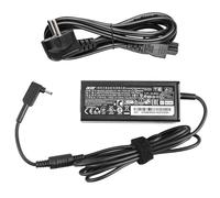 Bloc d'alimentation 45 W pour ordinateur portable Acer - Câble de charge avec queue de fleur de prunier - Câble EU pour Acer Aspire A315-23 A315-24P A315-35 A317-53 A317-54 A317-55P A115-32 A314-22