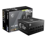 Bloc d'alimentation 850W - MSI - 80 Plus Gold - ATX 3.0 - PCIe 5.0 prêt - 12VHPWR - Connecteur PCIe 16 broches