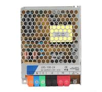 Bloc d'alimentation à commutation - 100 W - 24 V - 4,5 A - Design argenté | Sortie 12 V 8,5 A, boîtier métallique, compact 129 mm, pour bandes LED, protection contre les surcharges intégrée