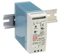 Bloc d'alimentation à découpage pour rail DIN MW Mean Well DRC-60A
