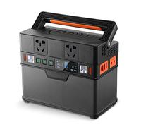 Bloc d'alimentation à Stockage d'énergie, Alimentation Mobile multifonctionnelle à Onde sinusoïdale Pure 300 W, Haute Puissance, adaptée à Une Utilisation en extérieur et en Cas d'urgence