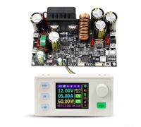 Bloc d'alimentation CC réglable 0-125 V 0-22 A avec écran LCD | XY12522S Step-Down 2000W MPPT solaire pour chargeur Source de courant constant pour les projets électroniques industriels et