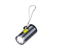 Bloc d'alimentation compact de type C, lampe de travail LED, lampe de poche LED pour activités de plein air et urgences à la maison, 210 lumens, lampe de travail d'urgence