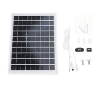 Bloc d'alimentation de charge de panneau solaire pour nouvelles caméras de surveillance en plein air, 8 W, régulateur intégré, étanche, solution d'énergie durable