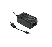 Bloc d'alimentation de Table Industriel AC-DC Haute fiabilité, 25 W, 3 Fils, 5 V, 4 A, Prise 2,1 mm, Niveau VI