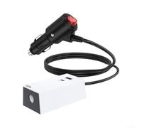 Bloc d'alimentation de voiture 120 W avec 36 V CC pour USB-C pour PD 45 W | Interrupteur pour Starlink pour mini ABS pour camping pour road trip charge turbo pour ordinateur portable tablette pour