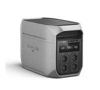 Bloc d'alimentation EcoFlow Station électrique portable Delta 3 Max Plus 3581 W Argent