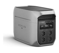 Bloc d'alimentation EcoFlow Station électrique portable Delta 3 Max Plus 3581 W Argent Argent